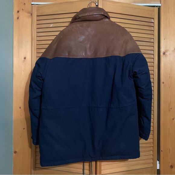 Vintage Black Label Eddie Bauer Goose down Jacket Medium - Picture 5 of 8